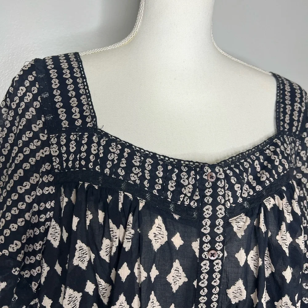 Free People Hearts Desire Printed Tunic or Mini Dress